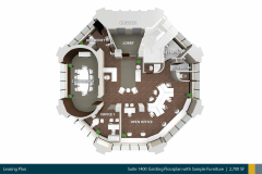 535-Washington-The Electric Tower 14th floor leasing plan