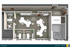 535-Washington-The Electric Tower Suite 304 leasing plan