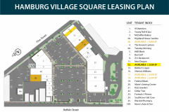 140-Pine Hamburg Village Square leasing site plan