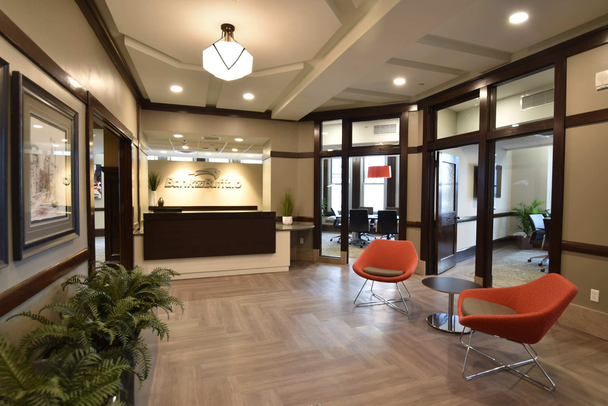 bank-on-buffalo Lobby of Bank on Buffalo headquarters