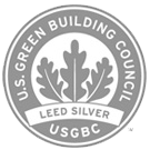 US Green Building Council LEED Silver Seal