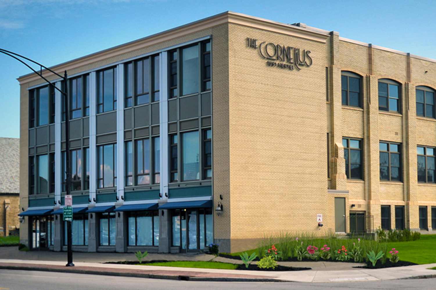 cornelius-8 Exterior of The Cornelius