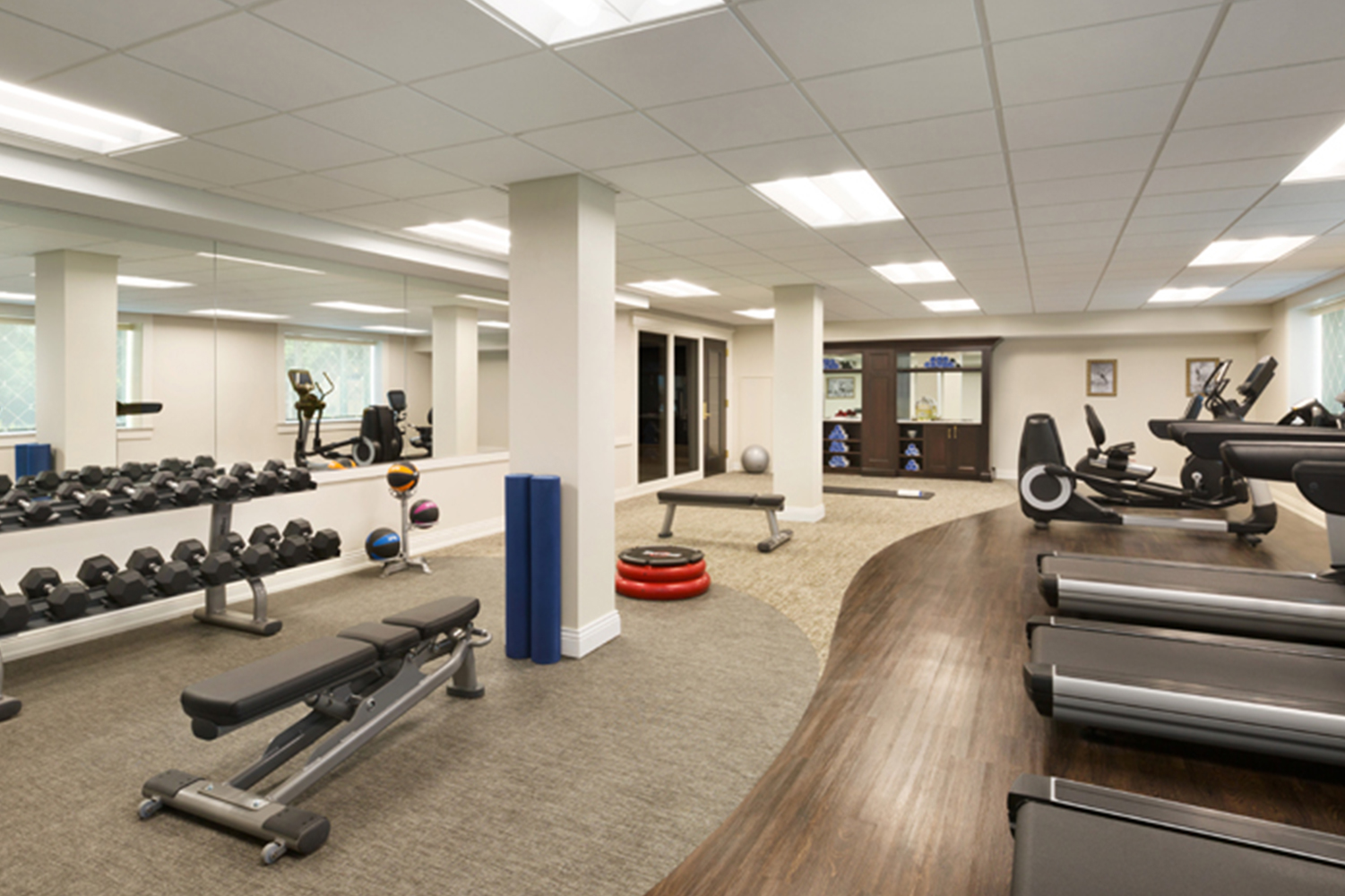 reikart-house-9 Fitness center at Reikart House