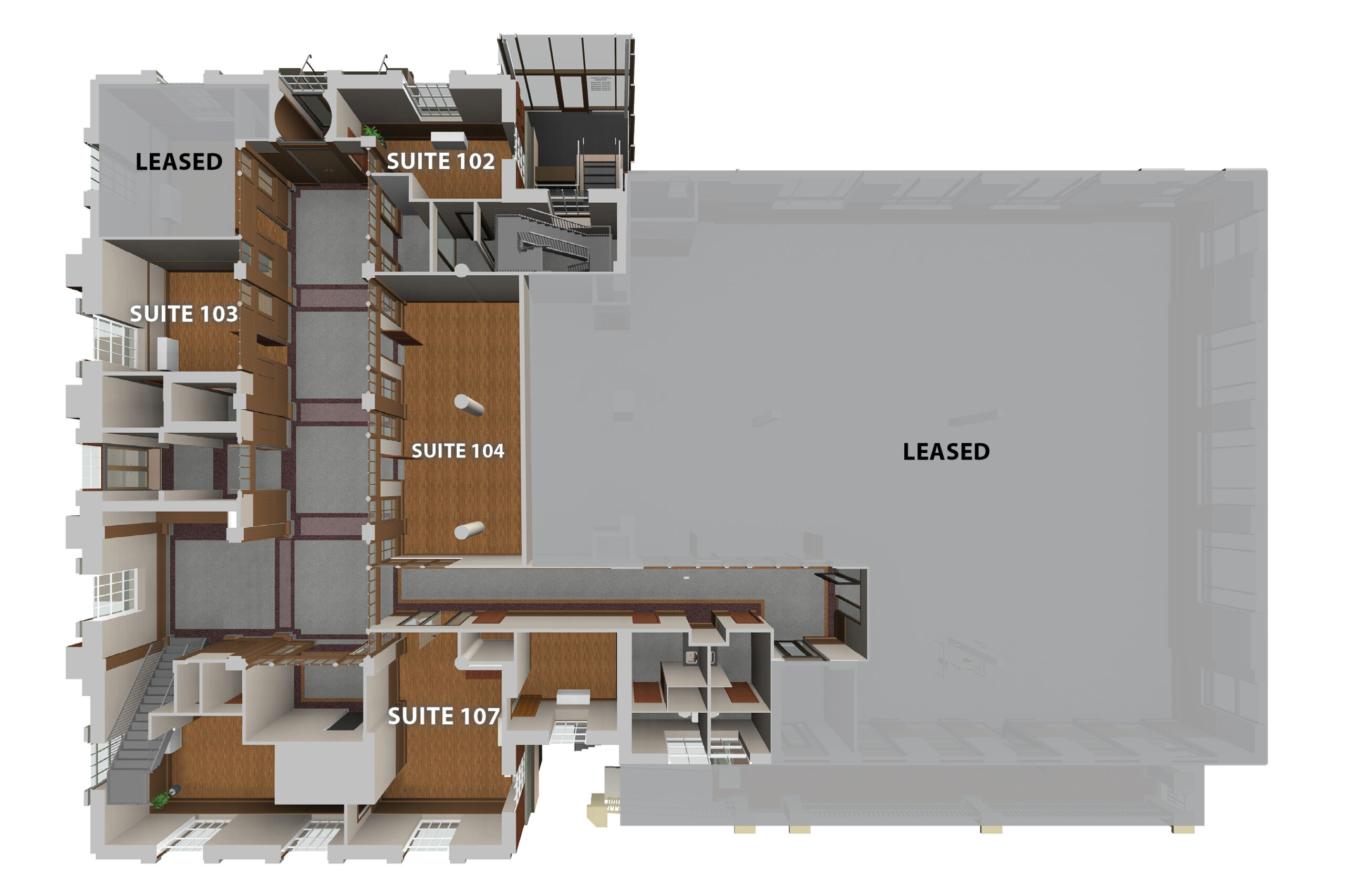 one east ave first floor