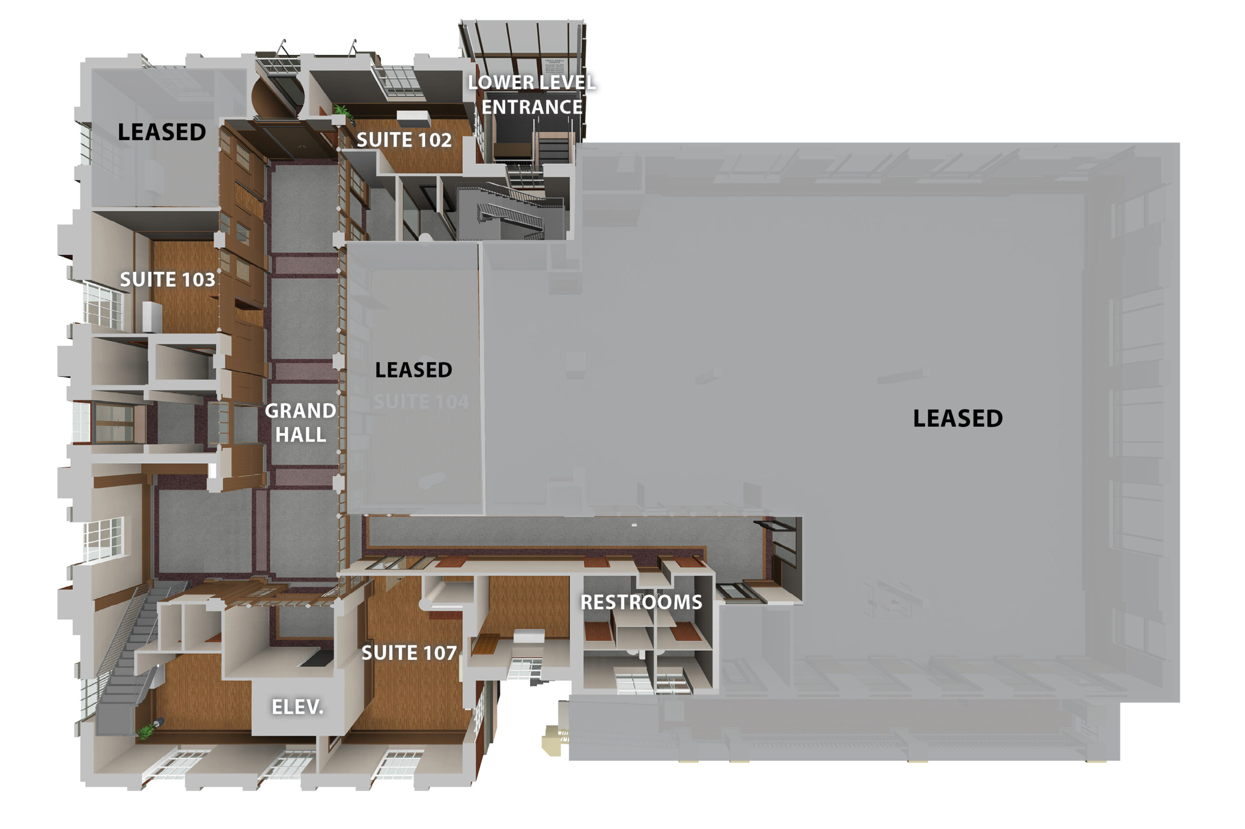 one east ave first floor